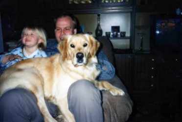 Billy Kuschelzeit mit Hund und Kind